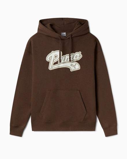 Immagine di PUMA - FELPA CON CAPPUCCIO SCRIPT HD FL MARRONE DA DONNA, 686903-65