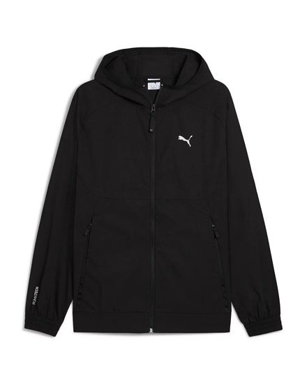 Immagine di PUMA - GIUBBINO CON CAPPUCCIO FULL ZIP DAL TAGLIO RILASSATO NERO DA UOMO, 629675-01