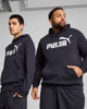 Immagine di PUMA - FELPA CON CAPPUCCIO BLU ESSENTIAL N.1 LOGO HD  DA UOMO, 682570-16