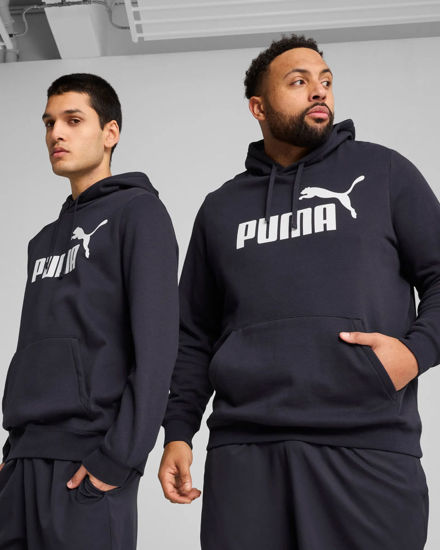Immagine di PUMA - FELPA CON CAPPUCCIO BLU ESSENTIAL N.1 LOGO HD  DA UOMO, 682570-16