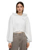 Immagine di PUMA - FELPA CON CAPPUCCIO FULL ZIP ESSENTIAL BIANCA GRAPHIC  DA DONNA, 635394-02