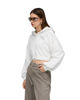 Immagine di PUMA - FELPA CON CAPPUCCIO FULL ZIP ESSENTIAL BIANCA GRAPHIC  DA DONNA, 635394-02