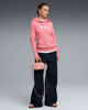 Immagine di PUMA - FELPA CON CAPPUCCIO ROSA ESSENTIAL LOGO LAB METALLIC    DA DONNA, 691829-25