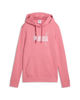 Immagine di PUMA - FELPA CON CAPPUCCIO ROSA ESSENTIAL LOGO LAB METALLIC    DA DONNA, 691829-25