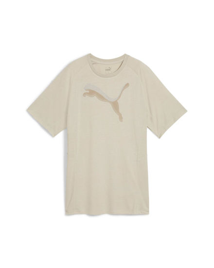 Immagine di PUMA - T-SHIRT EVOSTRIPE TEE BEIGE DA DONNA, 681668-68