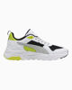 Immagine di PUMA - SNEAKERS JUNIOR TRINITY 2 LT GS BIANCA, NERA, GRIGIA E GIALLO FLUO NUMERATA 36/39, 403703-13