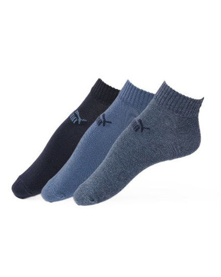 Immagine di PUMA - SET 3 PAIA CALZE BLU SCURO, AZZURRO DENIM, ANTRACITE  - 701235358_005