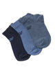 Immagine di PUMA - SET 3 PAIA CALZE BLU SCURO, AZZURRO DENIM, ANTRACITE  - 701235358_005
