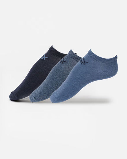 Immagine di PUMA - SET 3 PAIA  FANTASMINO  BLU SCURO, AZZURRO DENIM, ANTRACITE, 701235357_005