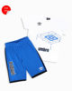 Immagine di UMBRO - Completo mezza manica ragazzo  8-16 anni bianco e blu in cotone
