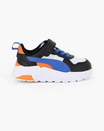 Immagine di PUMA - SNEAKERS KIDS TRINITY 2 LT TD  NERA, BIANCA, RBLU E ARANCIONE DAL 20 AL 27, 403705-12