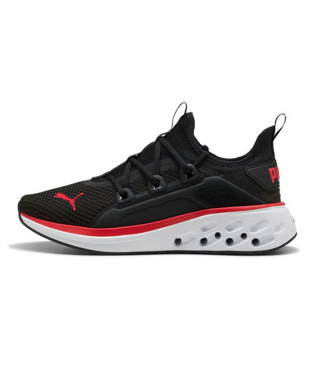 Immagine di PUMA - SNEAKERS  SOFTRIDE FREQUENCE STREET NERA E ROSSA DA UOMO, 311727-20