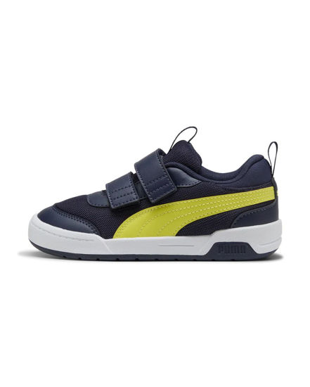 Immagine di PUMA - SNEAKERS JUNIOR MULTIFLEX 2 MESH V PS BLU E GIALLA DAL 28 AL 35, 405646-02