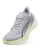 Immagine di PUMA - SNEAKERS  DEVIATE NITRO 4 GRIGIA, NERA E LIME DA DONNA, 312124-03