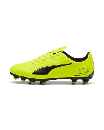 Immagine di PUMA - SCARPA DA CALCIO DA UOMO GIALLO FLUO E NERA VITORIA II FG/AG, 108500-06