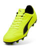 Immagine di PUMA - SCARPA DA CALCIO DA UOMO GIALLO FLUO E NERA VITORIA II FG/AG, 108500-06