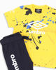 Immagine di UMBRO - Completo mezza manica neonato 12-30 mesi giallo in cotone