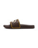 Immagine di PUMA -CIABATTE LEADCAT 2.0 MARRONI CON DETTAGLI GIALLI DA UOMO 384139-45