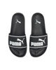 Immagine di PUMA - CIABATTE JUNIOR LEADCAT 2.0 GS NERE  CON DETTAGLI BIANCHI DAL 35.5 AL 39, 384434-01