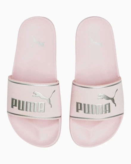 Immagine di PUMA - CIABATTE JUNIOR LEADCAT 2.0 GS  ROSA  CON DETTAGLI ARGENTO DAL 35.5 AL 39, 384434-05