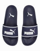 Immagine di PUMA - CIABATTE JUNIOR LEADCAT 2.0 GS  BLU  CON DETTAGLI BIANCHI DAL 35.5 AL 39, 384434-03