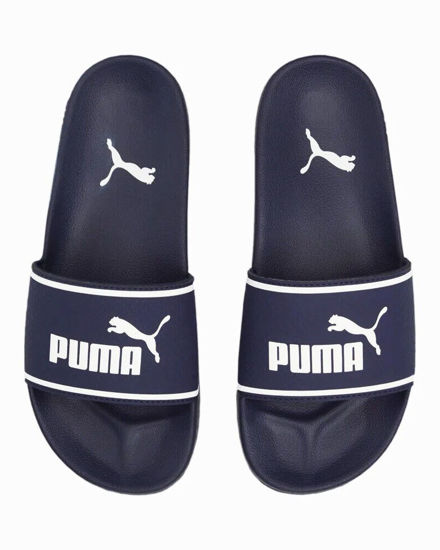Immagine di PUMA - CIABATTE JUNIOR LEADCAT 2.0 GS  BLU  CON DETTAGLI BIANCHI DAL 35.5 AL 39, 384434-03