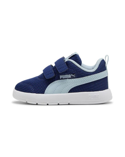 Immagine di PUMA - SNEAKERS KIDS COURTFLEX V3 MESH TD BLU E CELESTE DAL 20 AL 23, 398086-19