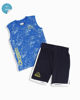 Immagine di KAPPA - Completo smanicato bambino 3-7 anni blu elettrico in cotone