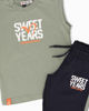 Immagine di SWEET YEARS - Completo smanicato verde salvia bambini 3-7 anni in cotone