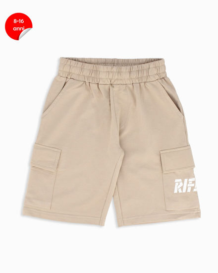 Immagine di RIFLE - Bermuda ragazzi 8-16 anni beige in cotone
