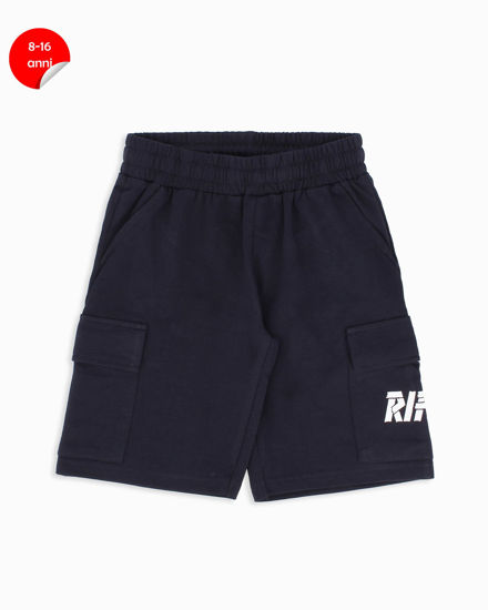 Immagine di RIFLE - Bermuda ragazzi 8-16 anni blu in cotone