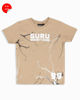Immagine di GURU - Tshirt manica corta beige bambino 8-16 anni in cotone