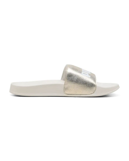 Immagine di PUMA -CIABATTE LEADCAT 2.0 METALLIC WHISPER BIANCHE E ORO, 404847-01