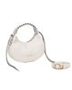 Immagine di RIFLE - Minibag beige con manico intrecciato, tracolla removibile