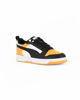 Immagine di PUMA - SNEAKERS JUNIOR REBOUND V6 LO GS GIALLE CON DETTAGLI BIANCHI E NERI DAL 36 AL 39, 393833-18