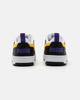 Immagine di PUMA - SNEAKERS JUNIOR REBOUND V6 LO GS BIANCHE CON DETTAGLI GIALLI E NERI DAL 36 AL 39, 393833-23