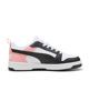 Immagine di PUMA - SNEAKERS JUNIOR REBOUND V6 LO GS BIANCHE CON DETTAGLI ROSA PESCA E NERI DAL 36 AL 39, 393833-24