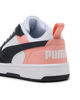 Immagine di PUMA - SNEAKERS JUNIOR REBOUND V6 LO GS BIANCHE CON DETTAGLI ROSA PESCA E NERI DAL 36 AL 39, 393833-24