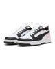 Immagine di PUMA - SNEAKERS JUNIOR REBOUND V6 LO GS BIANCHE CON DETTAGLI ROSA  E NERI DAL 36 AL 39, 393833-37