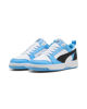 Immagine di PUMA - SNEAKERS JUNIOR REBOUND V6 LO GS CELESTI CON DETTAGLI NERI E BIANCHI DAL 36 AL 39, 393833-34