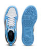 Immagine di PUMA - SNEAKERS JUNIOR REBOUND V6 LO GS CELESTI CON DETTAGLI NERI E BIANCHI DAL 36 AL 39, 393833-34