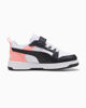 Immagine di PUMA - SNEAKERS KIDS REBOUND V6 LO AC+TD BIANCHE CON DETTAGLI NERI E ROSA PESCA  DAL 20 AL 27, 397420-24