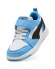 Immagine di PUMA - SNEAKERS KIDS REBOUND V6 LO AC+TD CELESTI CON DETTAGLI NERI E BIANCHI DAL 20 AL 27, 397420-34