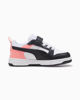 Immagine di PUMA -  SNEAKERS KIDS REBOUND V6 LO BIANCA CON DETTAGLI NERI E ROSA PESCA DAL 28 AL 35,  397419-24