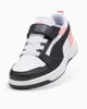 Immagine di PUMA -  SNEAKERS KIDS REBOUND V6 LO BIANCA CON DETTAGLI NERI E ROSA PESCA DAL 28 AL 35,  397419-24