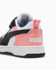 Immagine di PUMA -  SNEAKERS KIDS REBOUND V6 LO BIANCA CON DETTAGLI NERI E ROSA PESCA DAL 28 AL 35,  397419-24