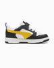 Immagine di PUMA -  SNEAKERS KIDS REBOUND V6 LO BIANCA CON DETTAGLI NERI E GIALLI DAL 28 AL 35,  397419-23