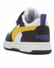 Immagine di PUMA -  SNEAKERS KIDS REBOUND V6 LO BIANCA CON DETTAGLI NERI E GIALLI DAL 28 AL 35,  397419-23