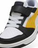 Immagine di PUMA -  SNEAKERS KIDS REBOUND V6 LO BIANCA CON DETTAGLI NERI E GIALLI DAL 28 AL 35,  397419-23