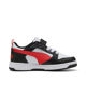 Immagine di PUMA -  SNEAKERS KIDS REBOUND V6 LO BIANCA CON DETTAGLI NERI E ROSSI DAL 28 AL 35,  397419-04